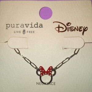 DISNEY Minnie Mouse Paperclip Chain Choker